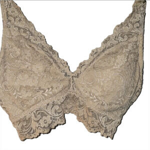 Smart & Sexy Lace Bralette, Small/Medium - Beige